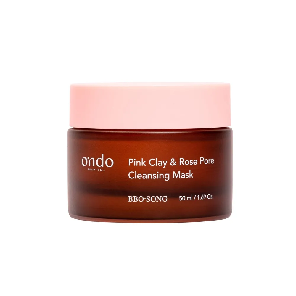 Ondo Beauty Pink Clay & Rose Pore Cleansing Mask 50ml