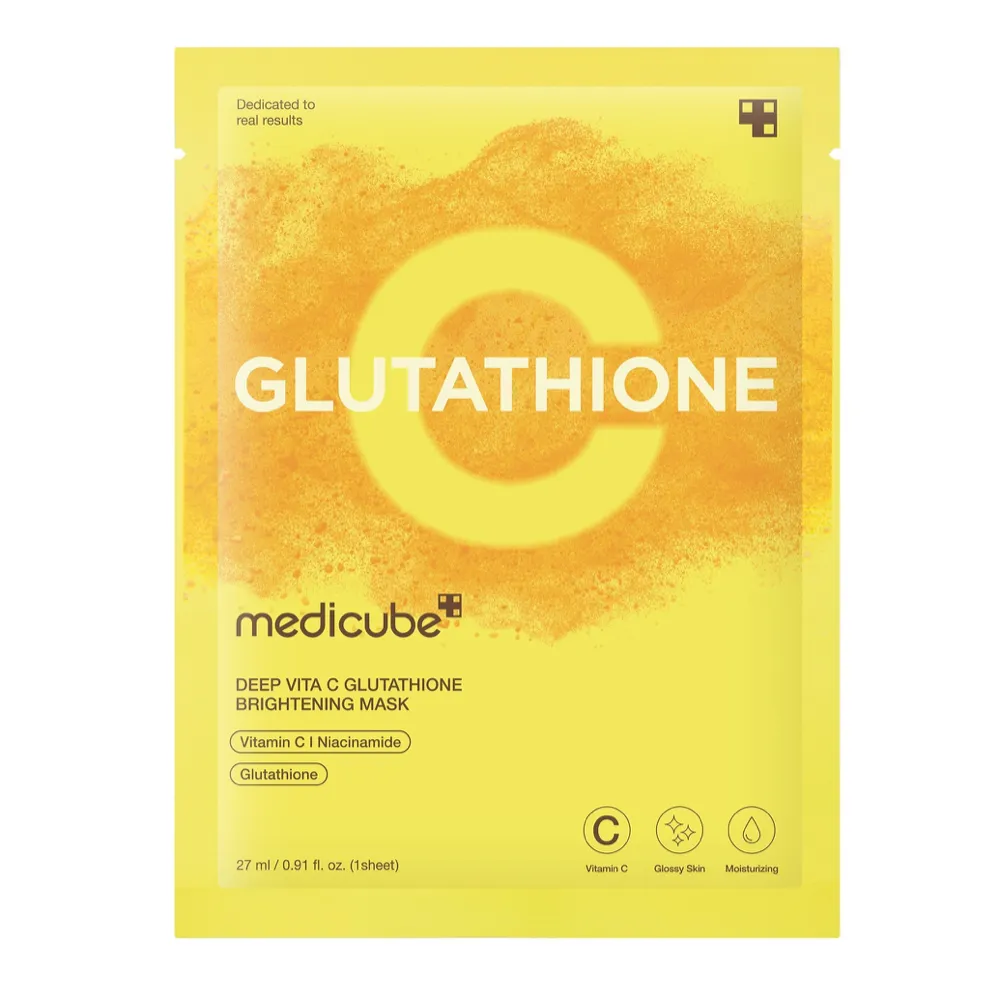 Medicube Deep Vita C Glutathione Brightening Mask 27ml