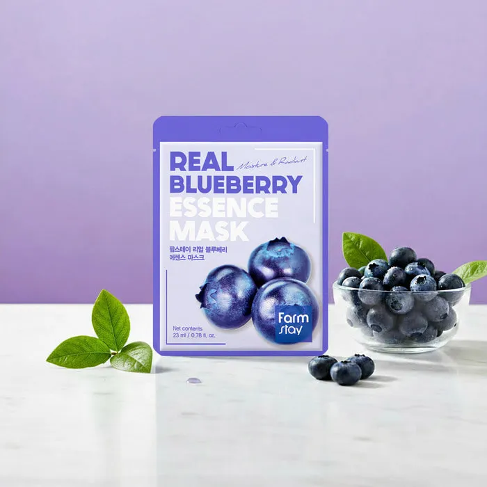 Farmstay Real Blueberry Essence Mask 23ml