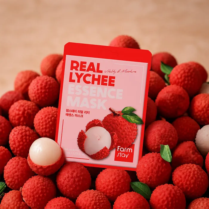 Farmstay Real Lychee Essence Mask 23ml