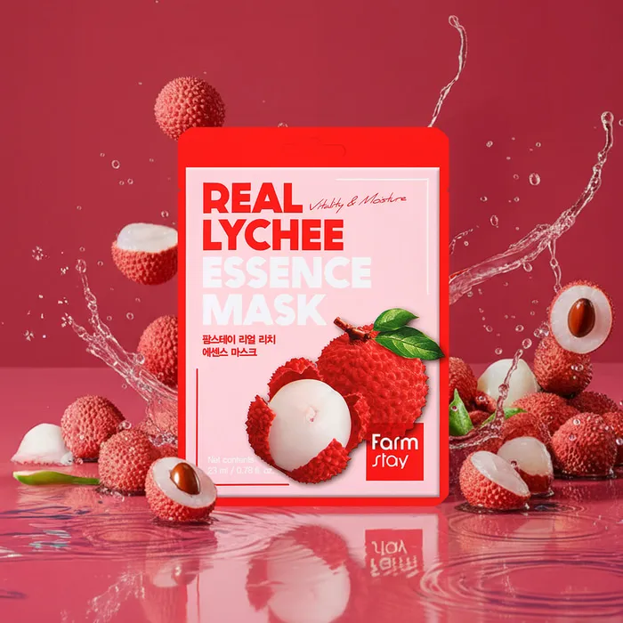 Farmstay Real Lychee Essence Mask 23ml