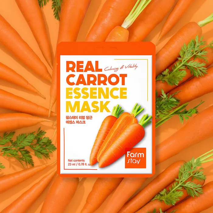 Farmstay Real Carrot Essence Mask 23ml