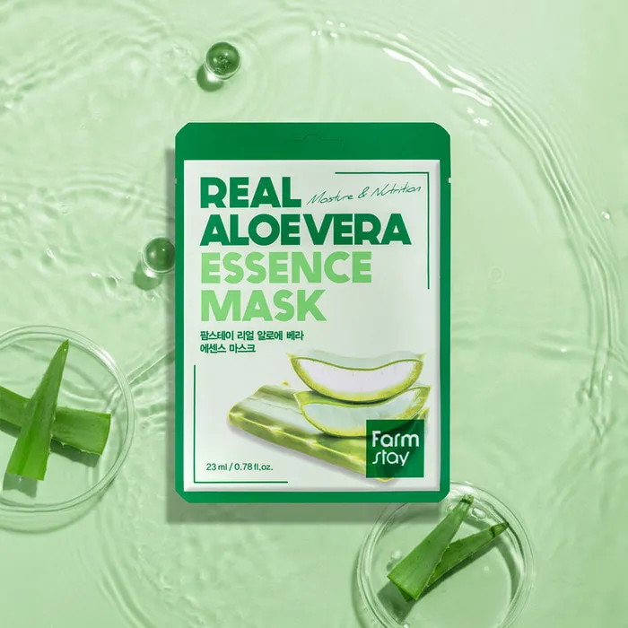 Farmstay Real Aloe Vera Essence Mask 23ml