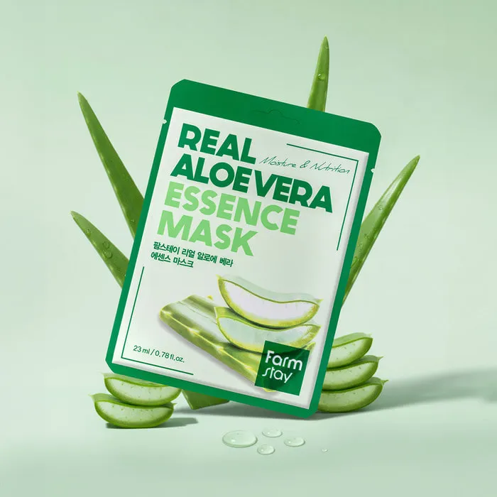 Farmstay Real Aloe Vera Essence Mask 23ml