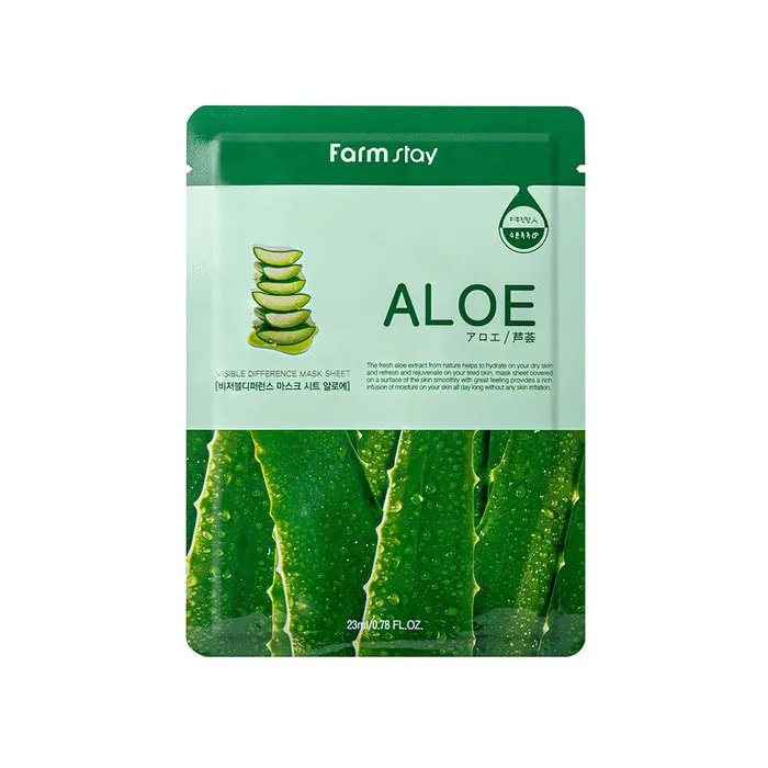 Farmstay Visible Difference Mask Sheet Aloe 23ml