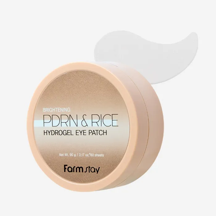 Farmstay Brightening PDRN & Rice Hydrogel Eye Patch 90g