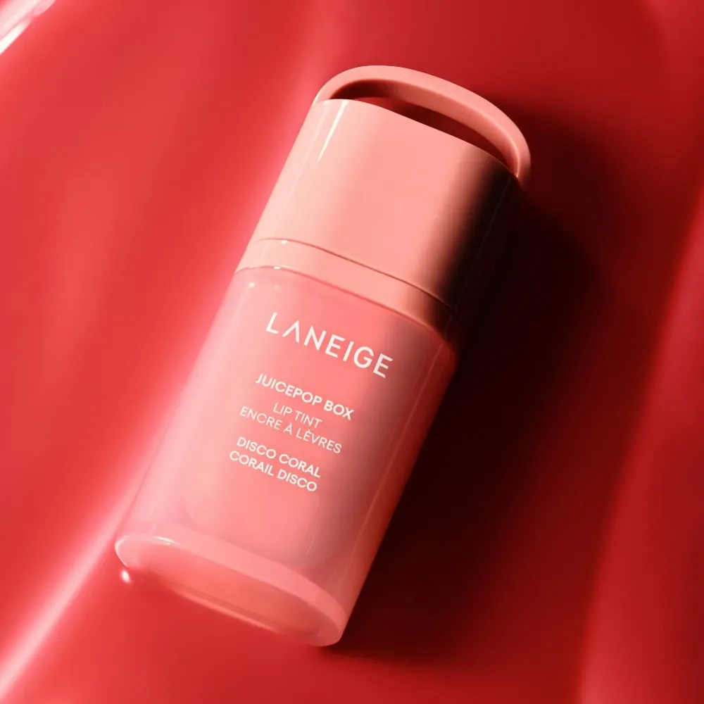 Laneige JuicePop Box Lip Tint Disco Coral 4.5g