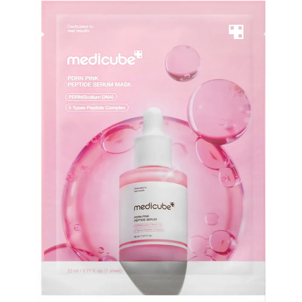 Medicube PDRN Pink Peptide Serum Mask 23ml