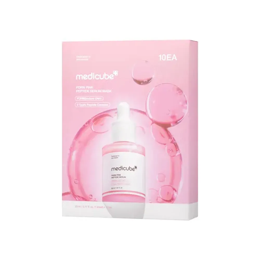 Medicube PDRN Pink Peptide Serum Mask 10 x 23ml