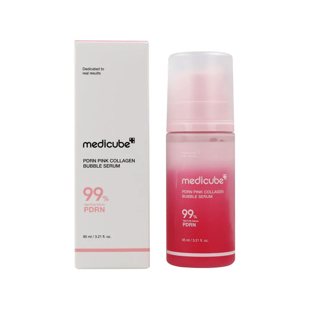 Medicube PDRN Pink Collagen Bubble Serum 95ml