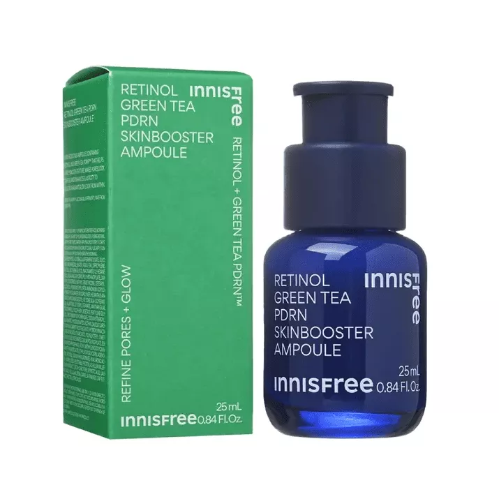 Innisfree Retinol Green Tea PDRN Skinbooster Ampoule 25ml