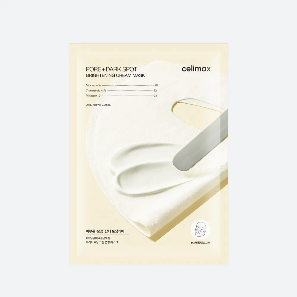 Celimax Pore+Dark Spot Brightening Cream Mask 20g