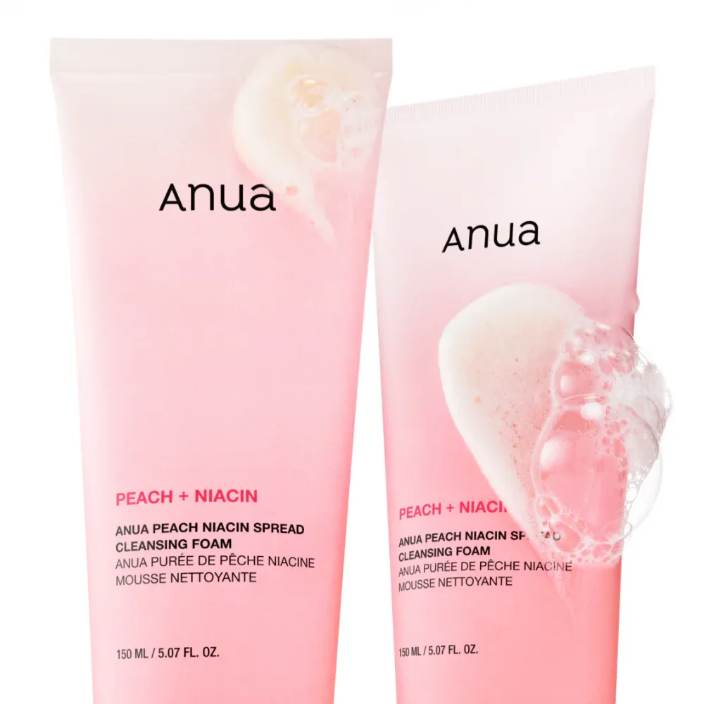 Anua Peach Niacin Spread Cleansing Foam 150ml