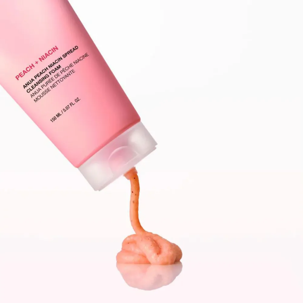 Anua Peach Niacin Spread Cleansing Foam 150ml