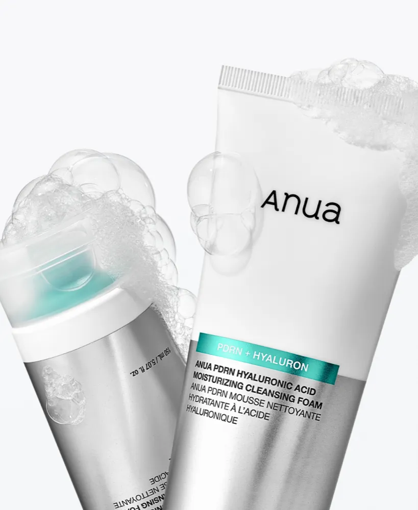 Anua PDRN Hyaluronic Acid Moisturizing Cleansing Foam 150ml