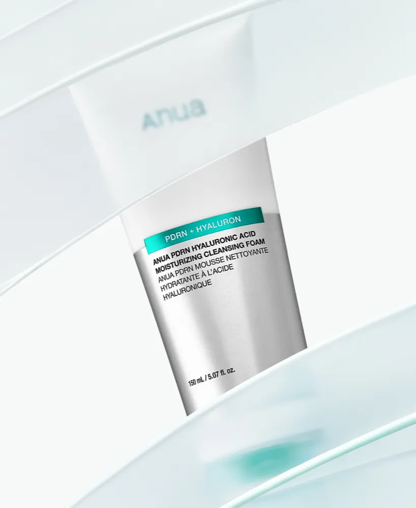 Anua PDRN Hyaluronic Acid Moisturizing Cleansing Foam 150ml