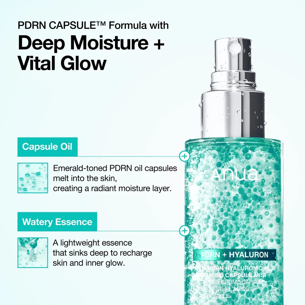 Anua PDRN Hyaluronic Acid Hydrating Capsule Mist 100ml