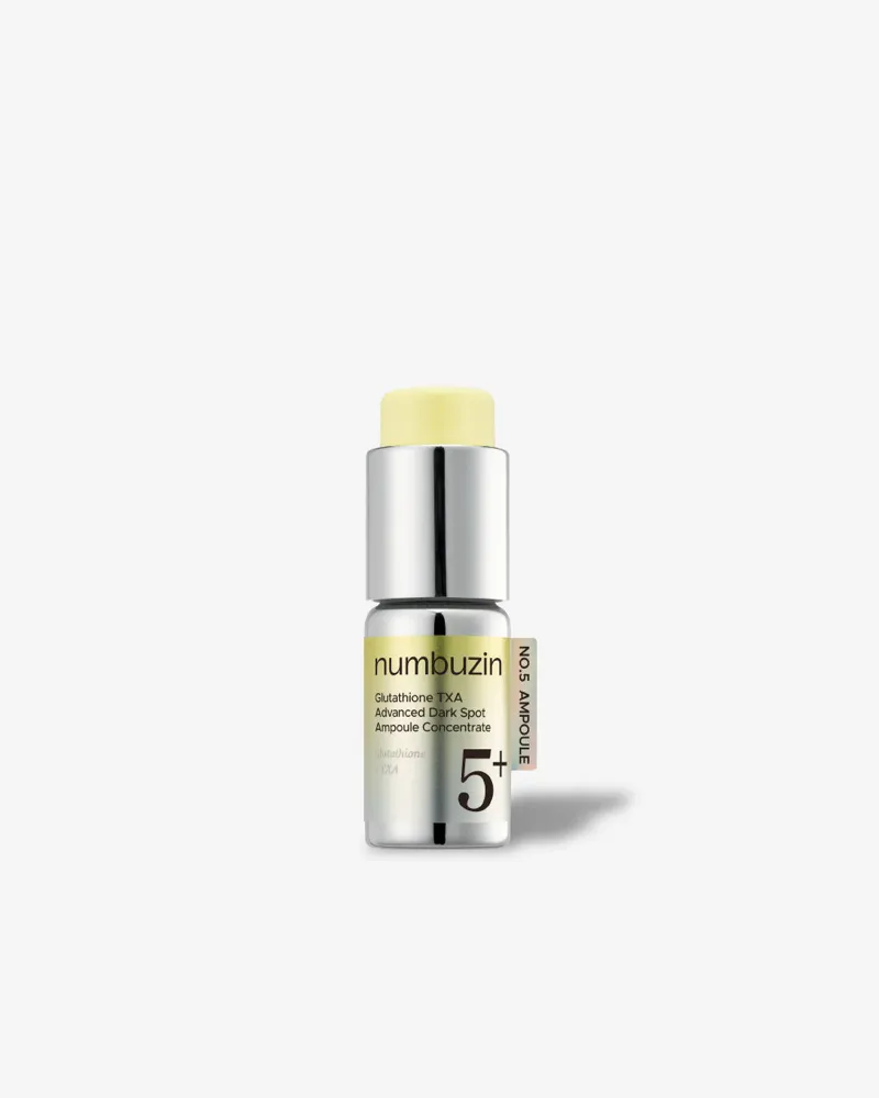 numbuzin No.5 Glutathione TXA Advanced Dark Spot Ampoule Concentrate 10 g + 0,7 g