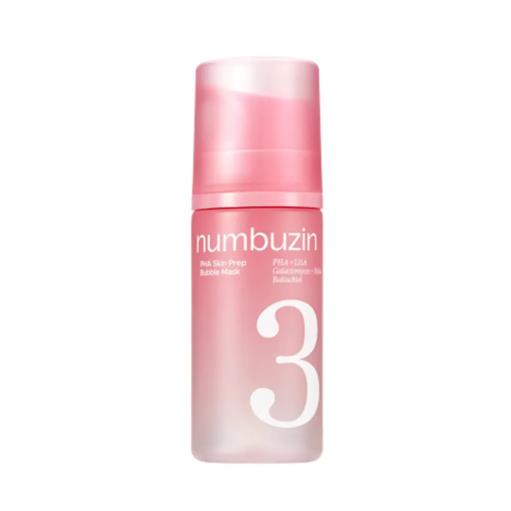 numbuzin No.3 PHA Skin Prep Bubble Mask 90ml