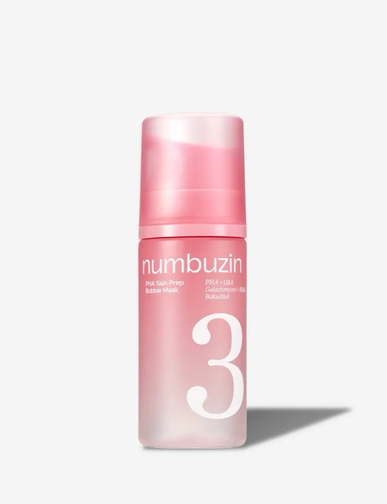 numbuzin No.3 PHA Skin Prep Bubble Mask 90ml