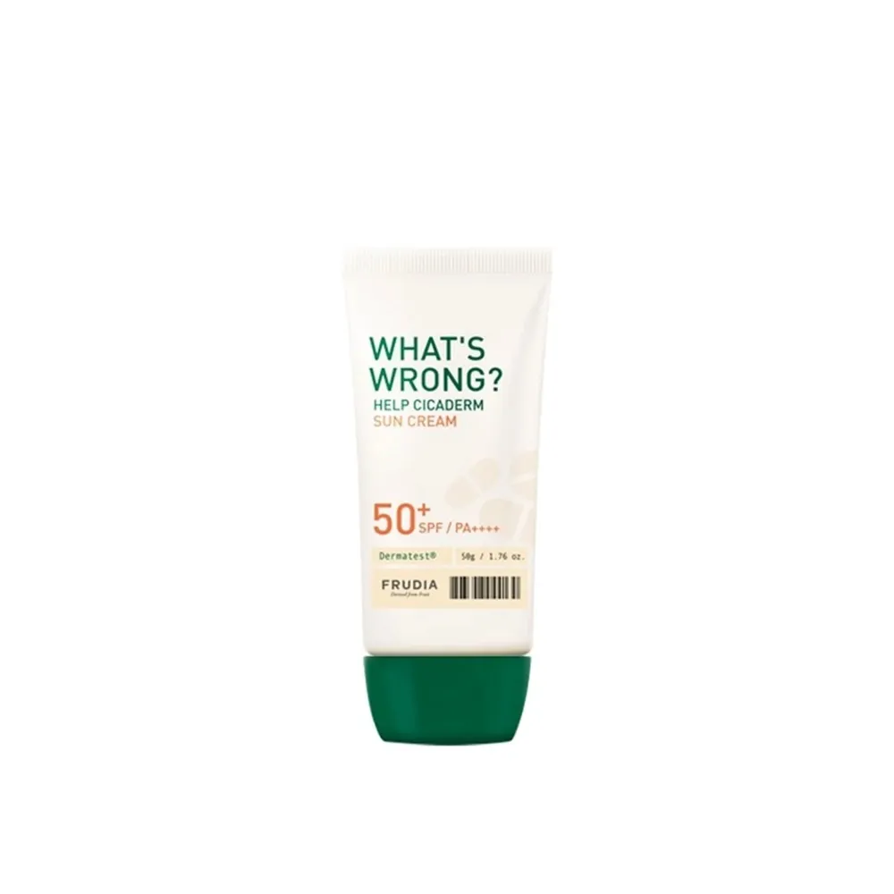 FRUDIA What's Wrong Help Cicaderm Sun Cream SPF50+ PA++++ 50g