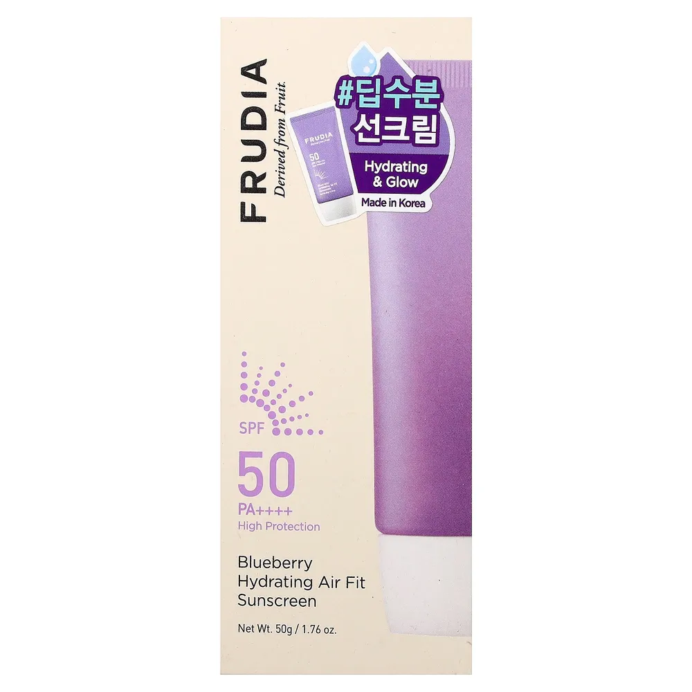 FRUDIA Blueberry Hydrating Air Fit Sunscreen SPF50 PA++++ 50g