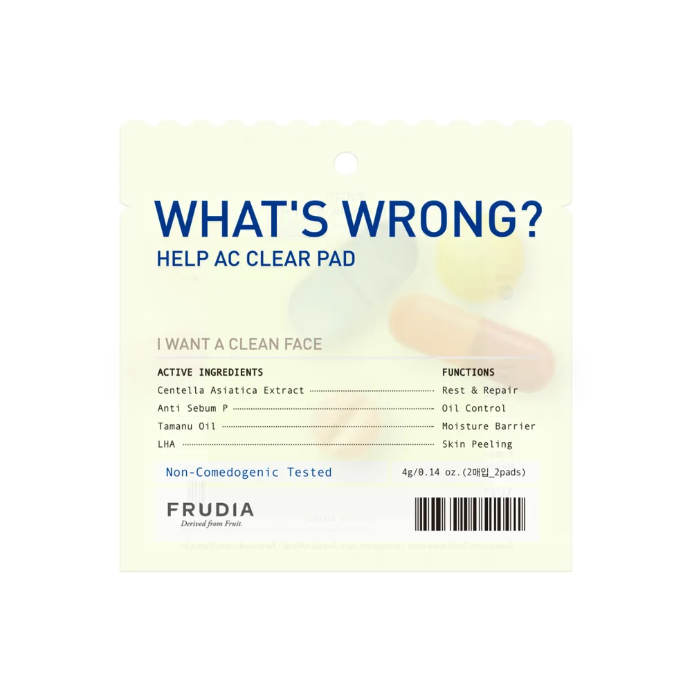 FRUDIA What's Wrong Help AC Clear Pad 4g