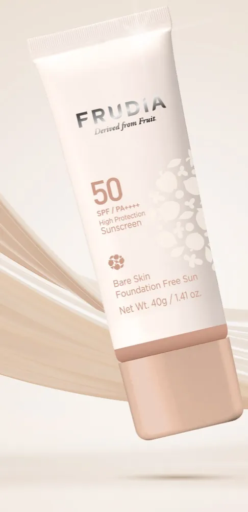 FRUDIA Bare Skin Foundation Free Sun SPF50 PA++++ 40g