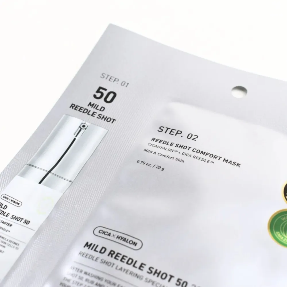 VT Cosmetics Mild Reedle Shot 50 2Step Mask 1.5g + 20g