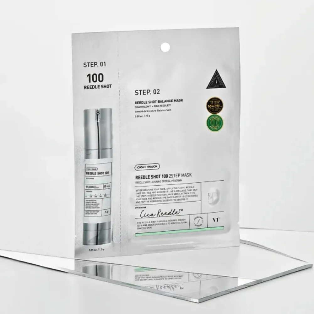 VT Cosmetics Reedle Shot 100 2Step Mask 1.5g + 25g