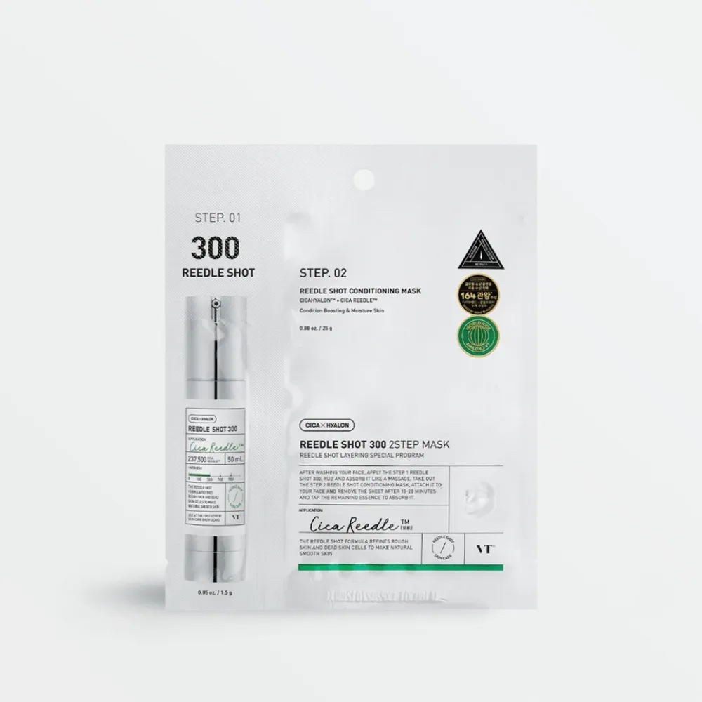 VT Cosmetics Reedle Shot 300 2Step Mask 1.5g + 25g