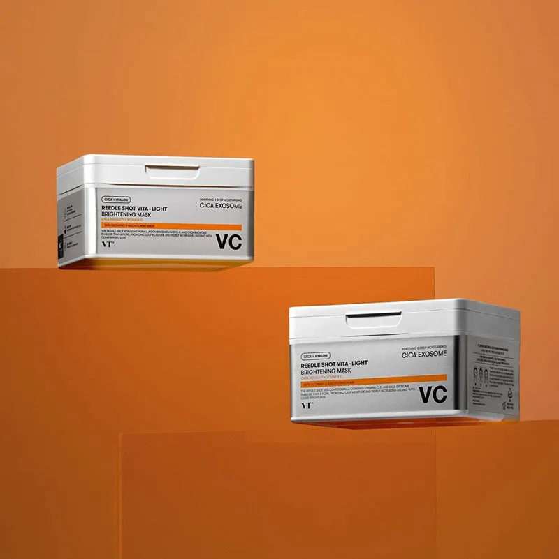 VT Cosmetics Reedle Shot Vita-Light Brightening Mask 30 Sheets