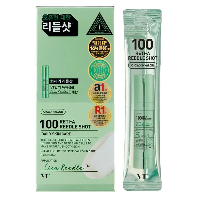 VT Cosmetics Reti-A Reedle Shot 100 2ml x 10