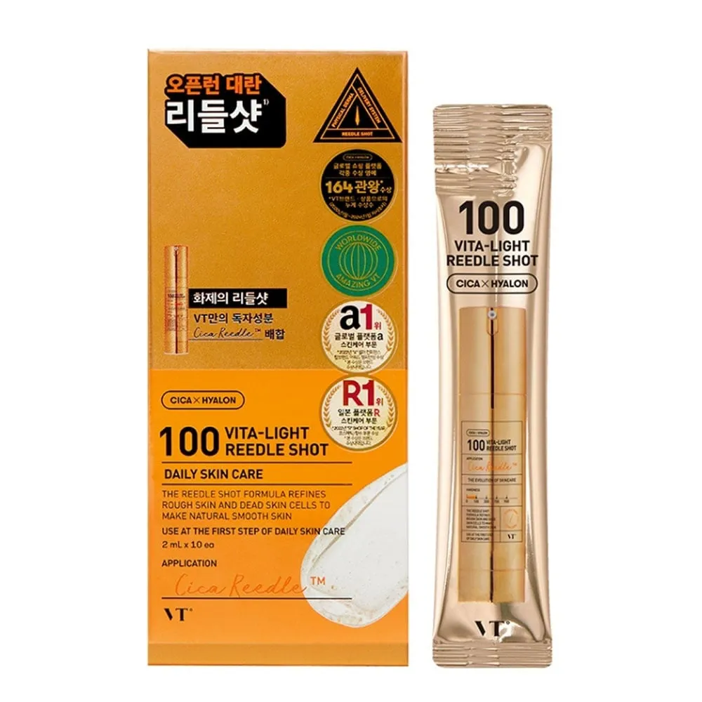 VT Cosmetics Vita-Light Reedle Shot 100 2ml x 10