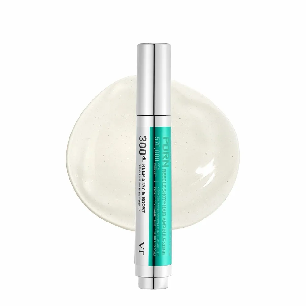 VT Cosmetics PDRN Reedle Shot Hair Ampoule 300dL 15ml