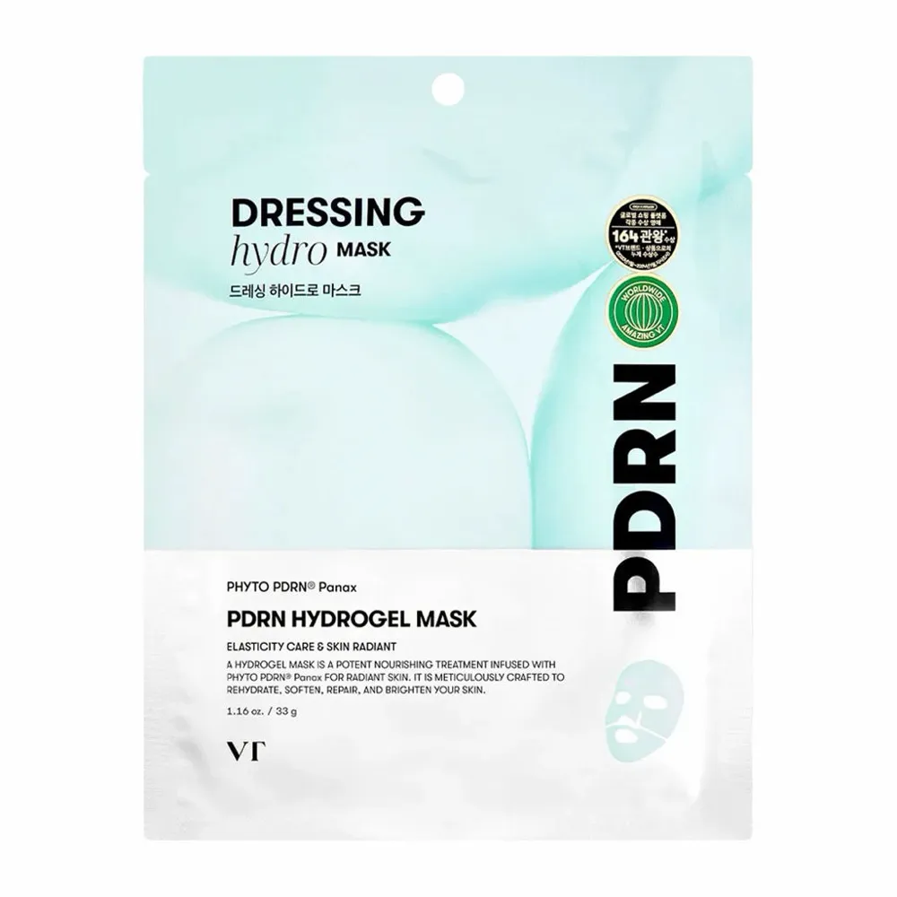 VT Cosmetics PDRN Hydrogel Mask 4 x 33g