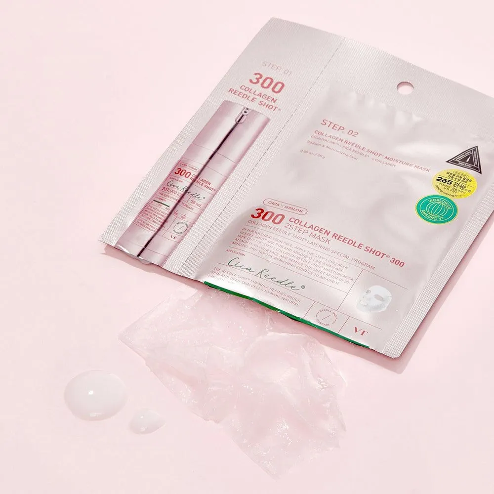 VT Cosmetics Collagen Reedle Shot 300 2Step Mask 1.5g + 25g