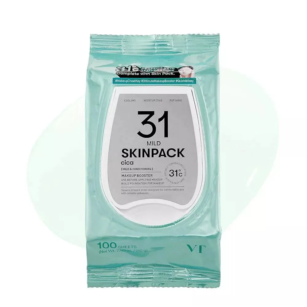 VT Cosmetics Mild Skin Pack Cica 100 Sheets