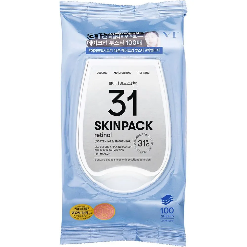 VT Cosmetics Smooth Skin Pack Retinol 100 Sheets