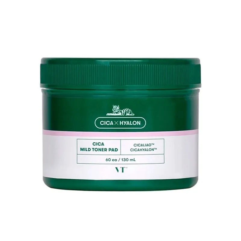 VT Cosmetics Cica Mild Toner Pad 130ml
