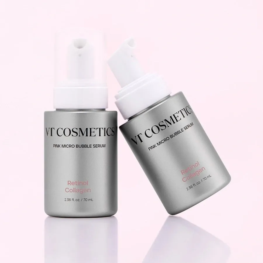 VT Cosmetics Retinol Collagen Pink Micro Bubble Serum 70ml