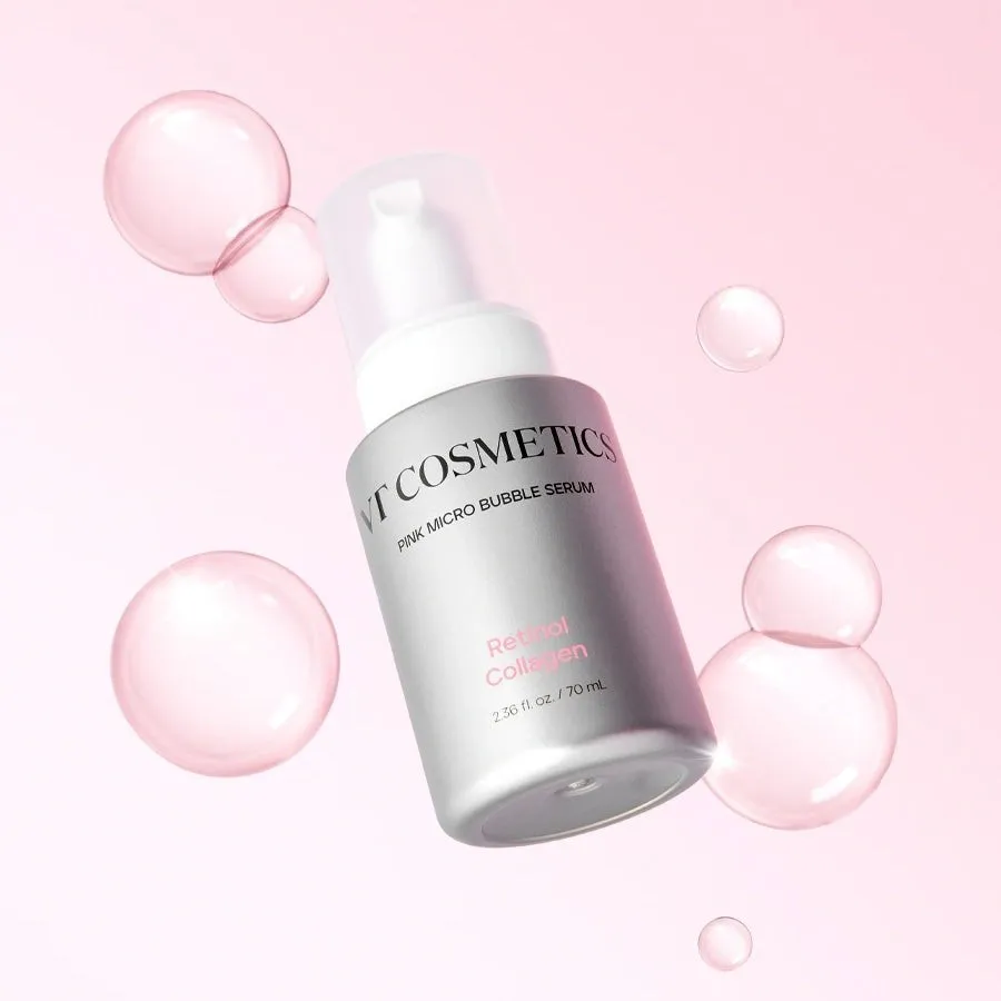VT Cosmetics Retinol Collagen Pink Micro Bubble Serum 70ml