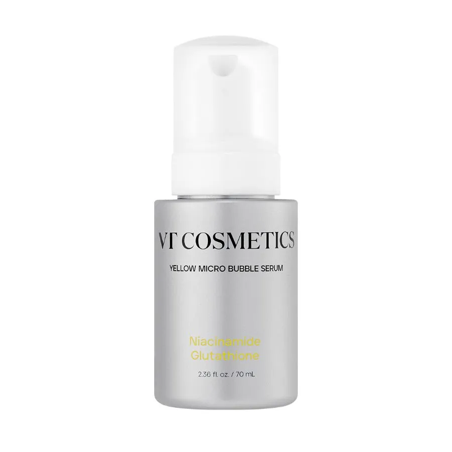VT Cosmetics Niacinamide Glutathione Yellow Micro Bubble Serum 70ml