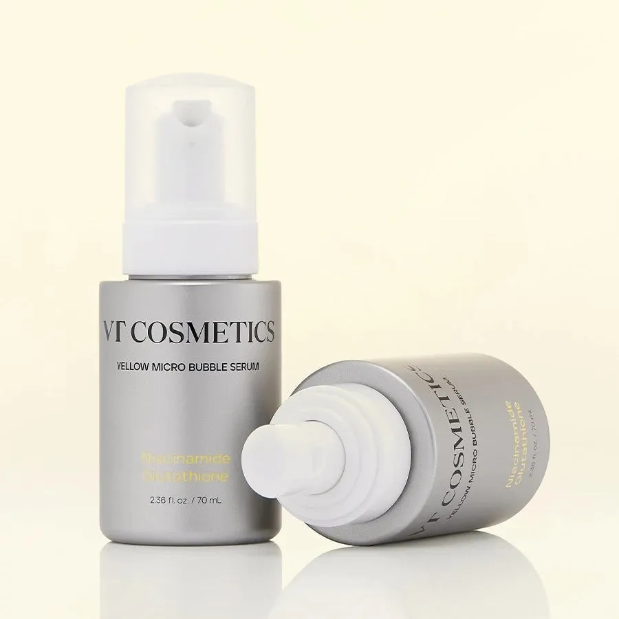 VT Cosmetics Niacinamide Glutathione Yellow Micro Bubble Serum 70ml