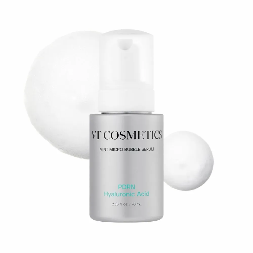 VT Cosmetics PDRN Hyaluronic Acid Mint Micro Bubble Serum 70ml