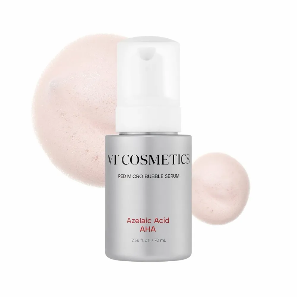 VT Cosmetics Azelaic Acid AHA Red Micro Bubble Serum 70ml