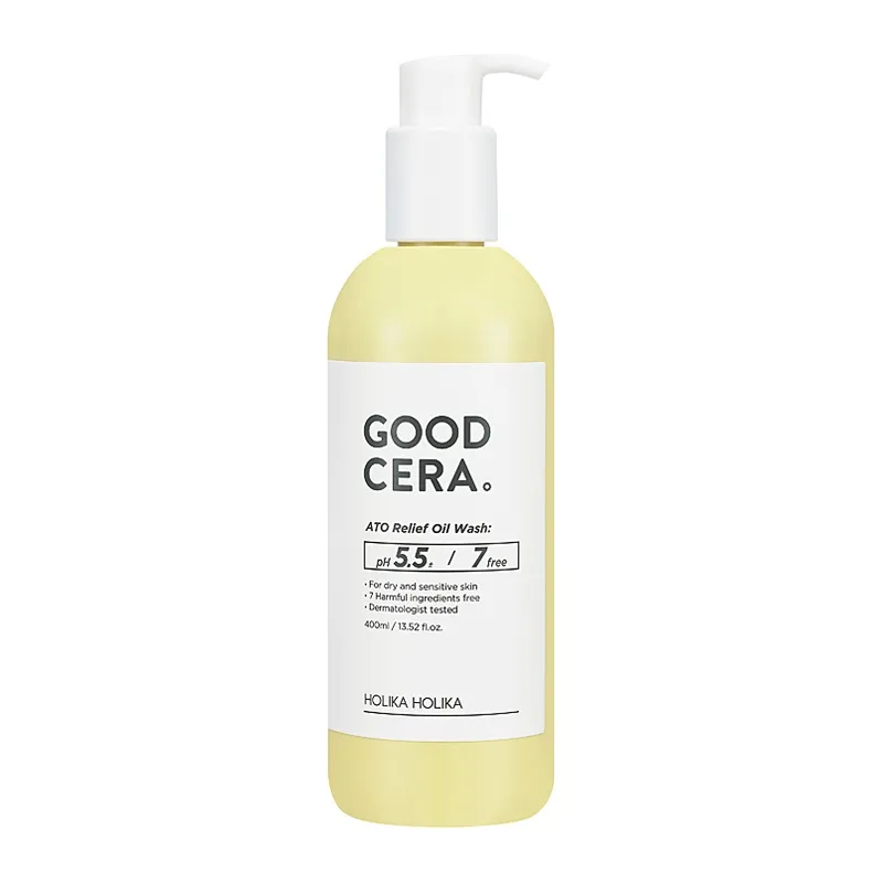 Holika Holika Good Cera ATO Relief Oil Wash 400ml