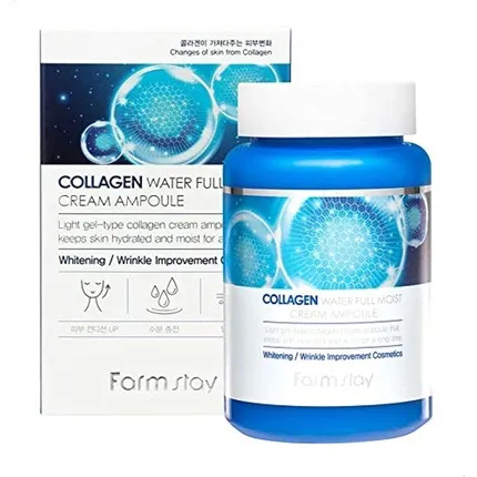 Farmstay Collagen Water Full Moist Cream Ampoule 250ml