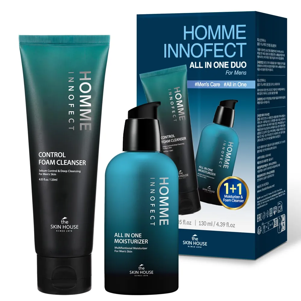 THE SKIN HOUSE Homme Innofect All in One Duo 120ml + 130ml