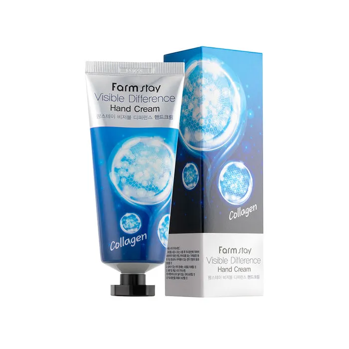 Farmstay Visible Difference Hand Cream Collagen 100g